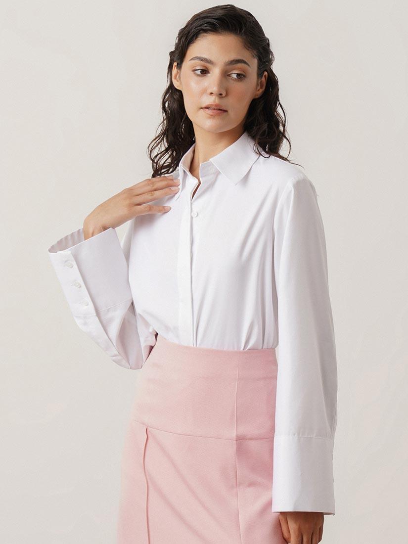 White Lui Shirt - :BE/NOTABLE/